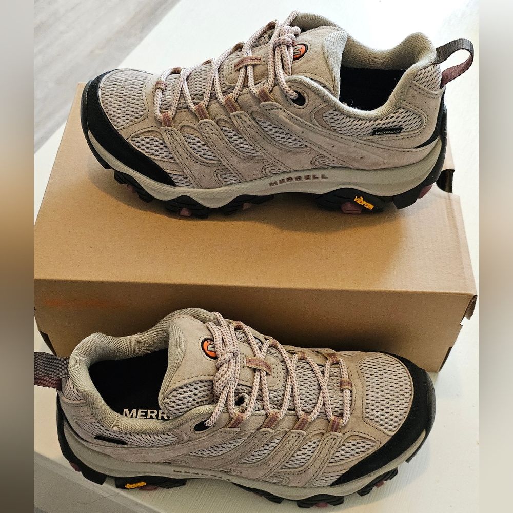 Women's Merrell Moab 3 (Aluminum) Waterproof Shoes